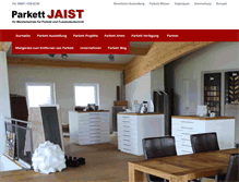 Tablet Screenshot of parkett-jaist.de